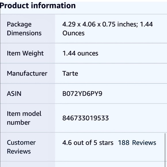 NEW Tarte Rainforest of the Sea Vol. III Eyeshadow Palette Limited Edition - Picture 6 of 7